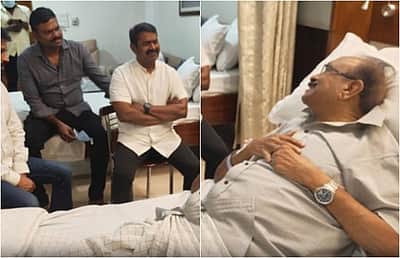 வைகோவை சந்தித்து நலம் விசாரித்தார் சீமான் 