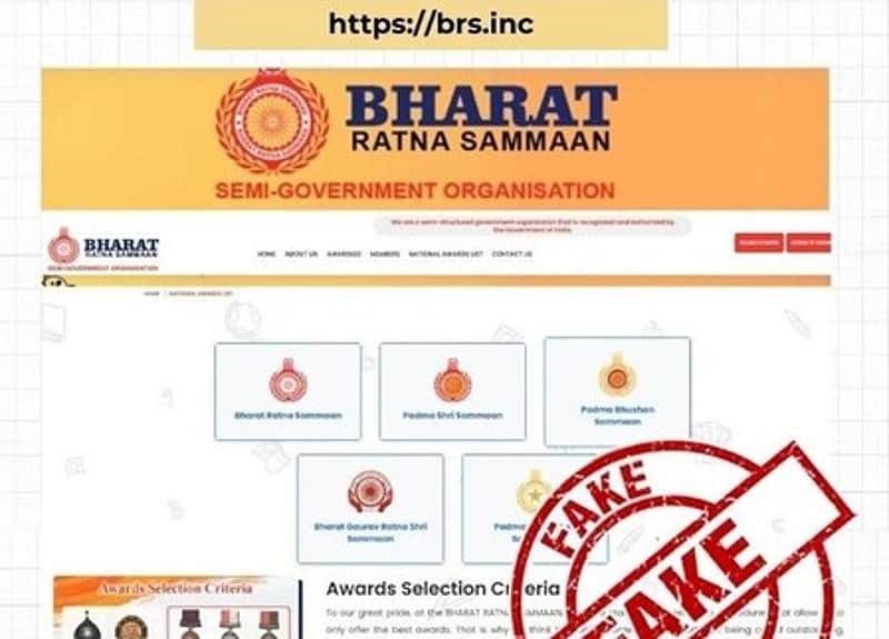 fake website
