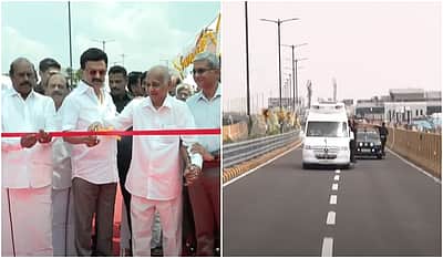 கோவை மேம்பாலத்தை திறந்துவைத்தார் முதல்வர்! தமிழகத்தின் நீளமான பாலம்!
