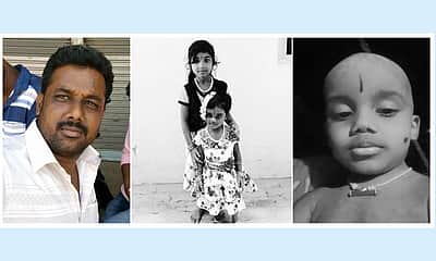 கள்ளக்காதலனுடன் ஓடிய மனைவி: 3 குழந்தைகளைக் கொன்ற தந்தை கைது  