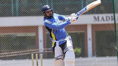 ஆஸி.க்கு எதிரான ஒருநாள் தொடருக்கான பயிற்சியை தொடங்கிய ரோஹித் சர்மா!