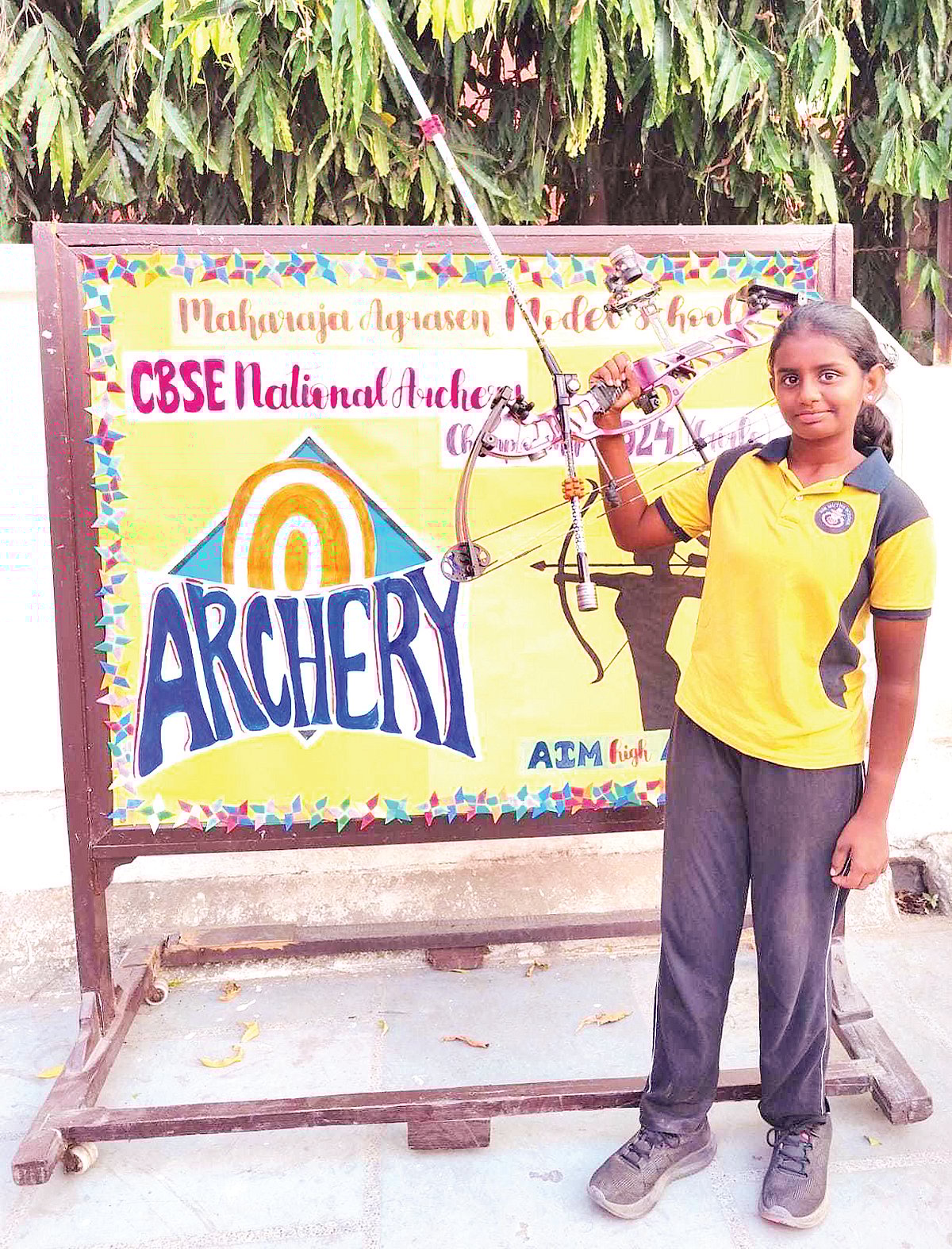 இதிகாசங்களால் ஈர்க்கப்பட்ட சிறுமி