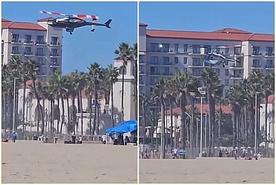 கலிஃபோர்னியாவில் மீண்டும் ஹெலிகாப்டர் விபத்து: பயணிகளின் கதி?