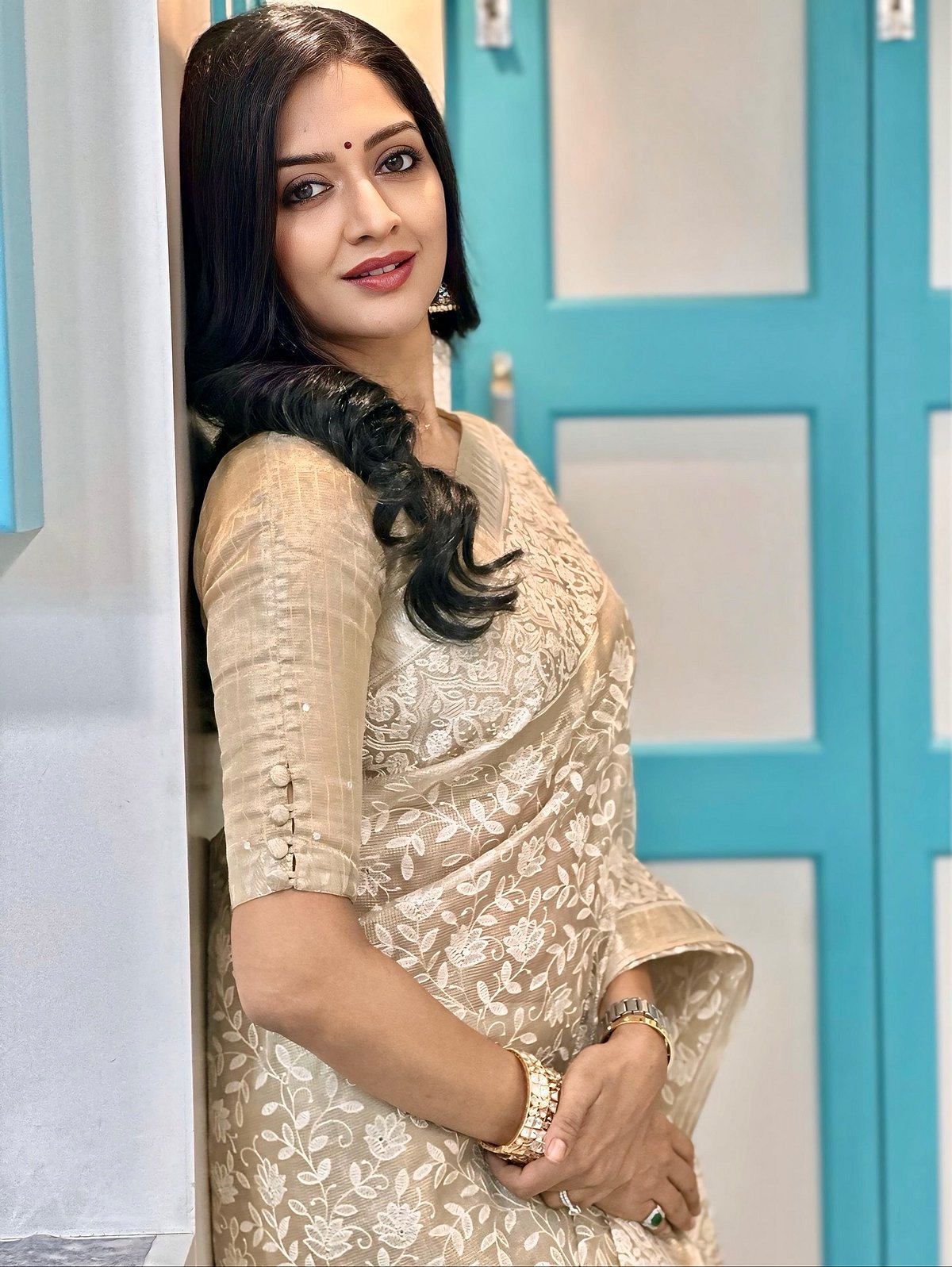 தந்தத்தில் சிலையெடுத்து... விமலா ராமன்!