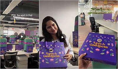 “ஏஐ-னு சொல்றாரு பா.. மேனேஜர்” இணையத்தை கலக்கும் தீபாவளி பரிசு! 