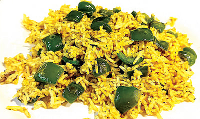 குடமிளகாய் சாதம்