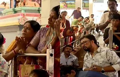 தீபாவளி: கோயில்களில் குவிந்த பக்தர்கள்! 