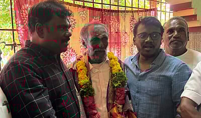 பைசன் - நிஜ ஆசிரியருக்கு மரியாதை செலுத்திய மாரி செல்வராஜ்!