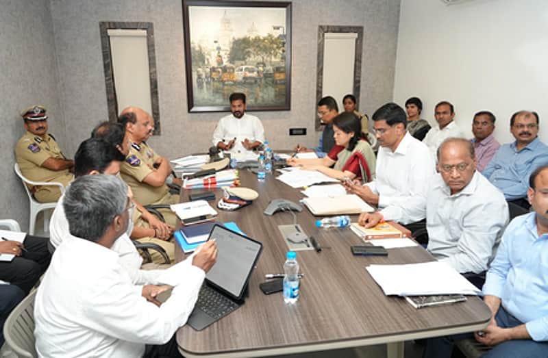 Telangana CM for completing new building of Osmania Hospital in two years