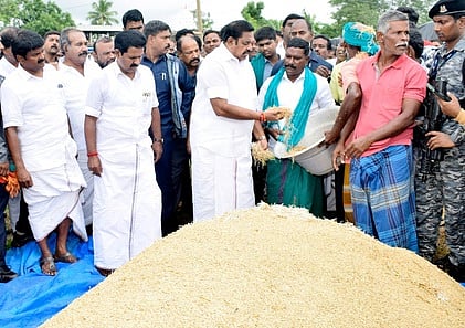 நெல் கொள்முதலில் திமுக அரசு தோல்வி - எடப்பாடி பழனிசாமி குற்றச்சாட்டு