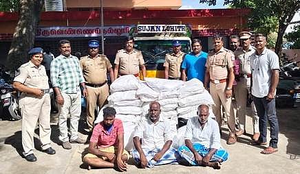 177 கிலோ புகையிலைப் பொருள்கள், வாகனங்கள் பறிமுதல்: மூவா் கைது