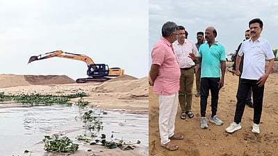 அடையாறு முகத்துவாரப் பணிகளை விரைந்து முடிக்க முதல்வா் உத்தரவு