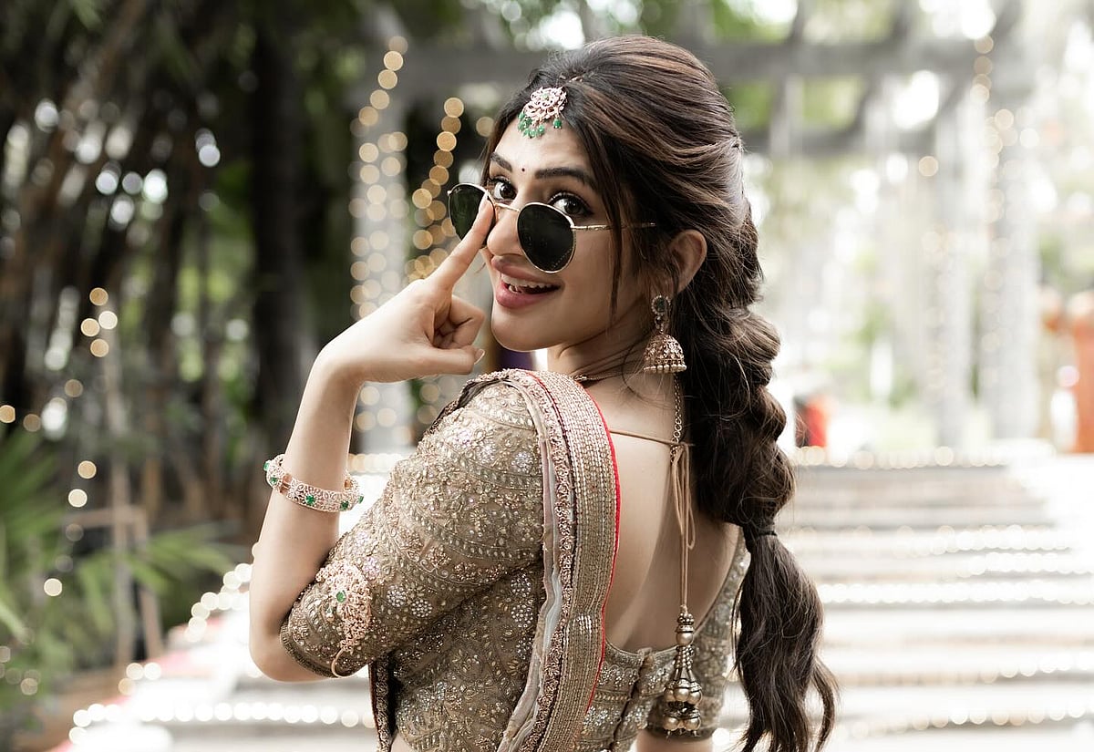 மணக்கோலம்... ஸ்ரீலீலா!