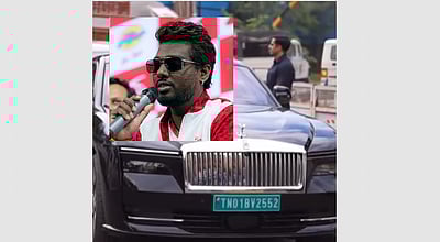 இயக்குநர் அட்லீயின் புதிய ரோல்ஸ் ராய்ஸ் கார்  