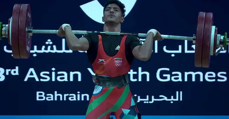 பளுதூக்குதலில் தமிழகத்தின் மஹாராஜனுக்கு வெள்ளி!