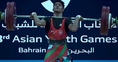 பளுதூக்குதலில் தமிழகத்தின் மஹாராஜனுக்கு வெள்ளி!