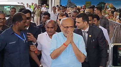 குடியரசு துணைத் தலைவர் சி.பி.ராதாகிருஷ்ணன் கோவை வருகை!