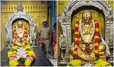 பசும்பொன்னில் முத்துராமலிங்கத் தேவர் நினைவிடத்தில்  ஜெயந்தி, குருபூஜை விழா!