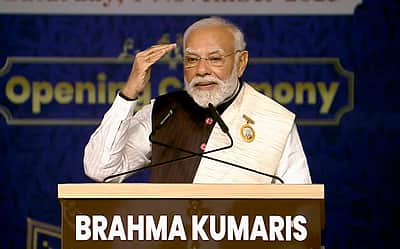 உலக பேரிடர்களில் முதலில் ஆதரவுக்கரம் நீட்டுவது இந்தியா: பிரதமர் மோடி!