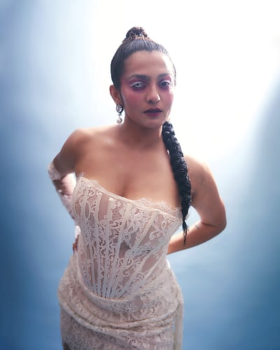 ஹாலோவீன் கொண்டாட்டம்... பார்வதி!