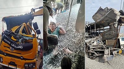 தெலங்கானாவில் அரசுப்பேருந்து - லாரி மோதல்: 24 பேர் பலி  