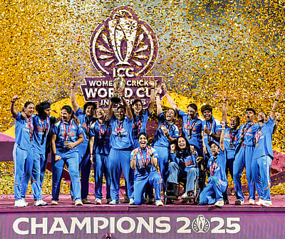 மகளிர் உலகக் கோப்பையை வென்ற இந்திய அணி - புகைப்படங்கள்