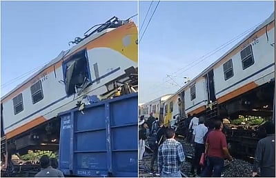 சத்தீஸ்கரில் சரக்கு ரயில்- பயணிகள் ரயில் மோதி விபத்து: 8 போ் உயிரிழப்பு