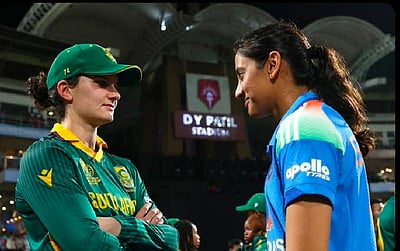 ஐசிசி பேட்டிங் தரவரிசை: தெ.ஆ. கேப்டன் லாரா, ஜெமிமா அதிரடி முன்னேற்றம்! ஸ்மிருதிக்கு சரிவு!