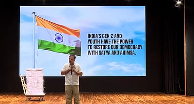 ஜனநாயகத்தை மீட்டெடுக்கும் பலம் ஜென் ஸி-க்கு உள்ளது! ராகுல் காந்தி