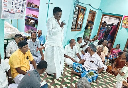 திமுக வாக்குச்சாவடி முகவா்கள் ஆலோசனைக் கூட்டம்