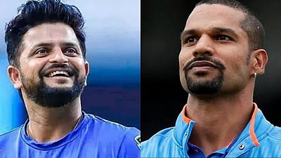 சுரேஷ் ரெய்னா, ஷிகர் தவானின் ரூ. 11.14 கோடி சொத்துகள் முடக்கம்!