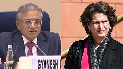 நிம்மதியாக ஓய்வு பெற முடியாது! தலைமைத் தேர்தல் ஆணையருக்கு பிரியங்கா  எச்சரிக்கை?