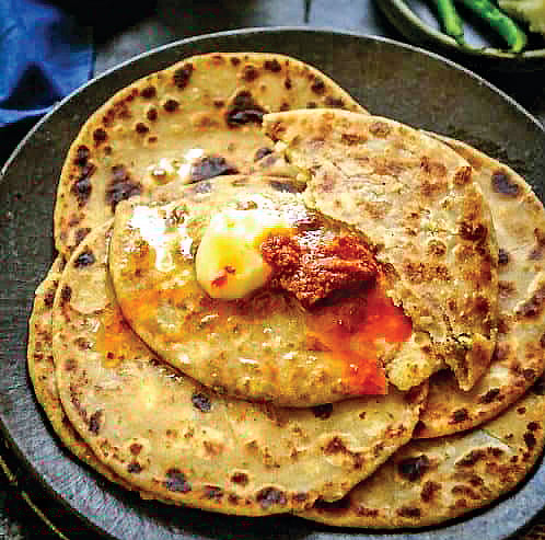 உருளைக்கிழங்கு பரோட்டா