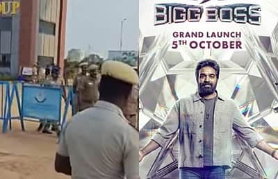 பிக் பாஸ் நிகழ்ச்சிக்கு எதிராகப் போராட்டம்: படப்பிடிப்பு தளத்தில் காவல் துறை குவிப்பு!