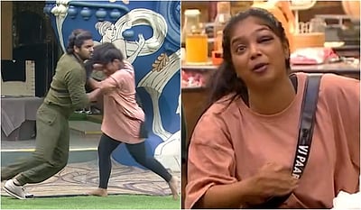 பிக் பாஸ்: பார்வதியைத் தள்ளிவிட்ட சபரி! கண்ணில் பலத்த காயம்!