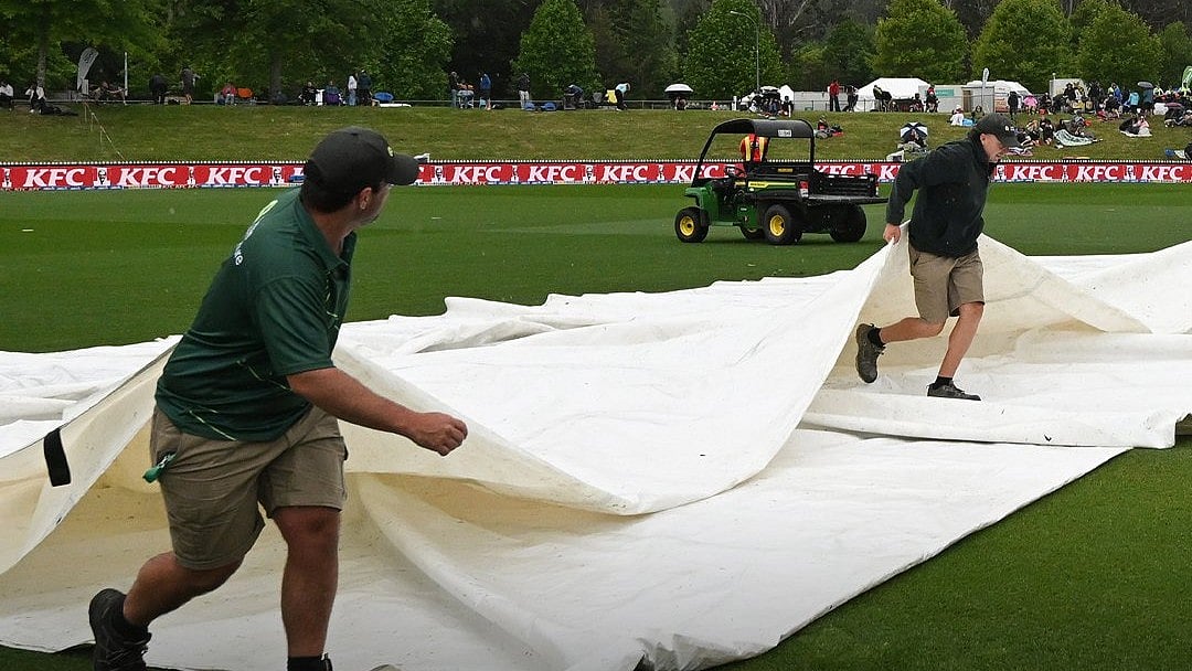 மழையால் கைவிடப்பட்ட மேற்கிந்தியத் தீவுகள் - நியூசிலாந்து இடையேயான டி20 போட்டி!