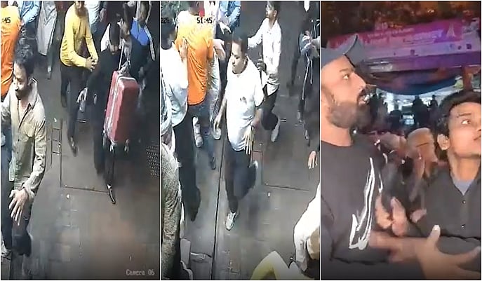 வெடிச் சப்தம்... பரபரப்பு.. களேபரம்.! யூடியூபரின் கேமராவில் பதிவான தில்லி கார் விபத்து!