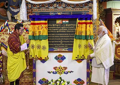 பூடானில் நீர்மின் நிலையத்தை திறந்து வைத்தார் பிரதமர் மோடி!