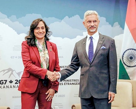 கனடா வெளியுறவு அமைச்சருடன் ஜெய்சங்கா் சந்திப்பு