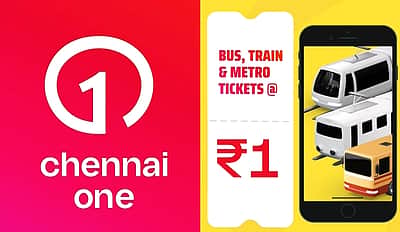 சென்னை ஒன் செயலியில் ஒரு ரூபாய்க்கு மெட்ரோ, பேருந்து டிக்கெட்! புதிய சலுகை...