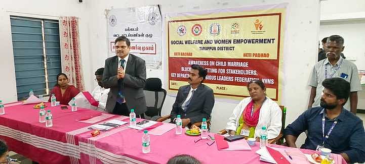 பல்லடம் அரசு மருத்துவமனையில் சட்ட விழிப்புணா்வு முகாம்