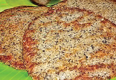 கறுப்பு உளுந்து அடை