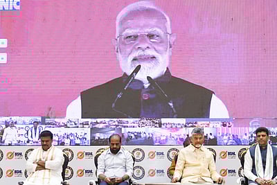 பிகாரில் ஆளும் கூட்டணியின் வெற்றிக்கு முக்கிய காரணம் மோடியா? நிதீஷ் குமாரா? -சந்திரபாபு நாயுடு பதில்  