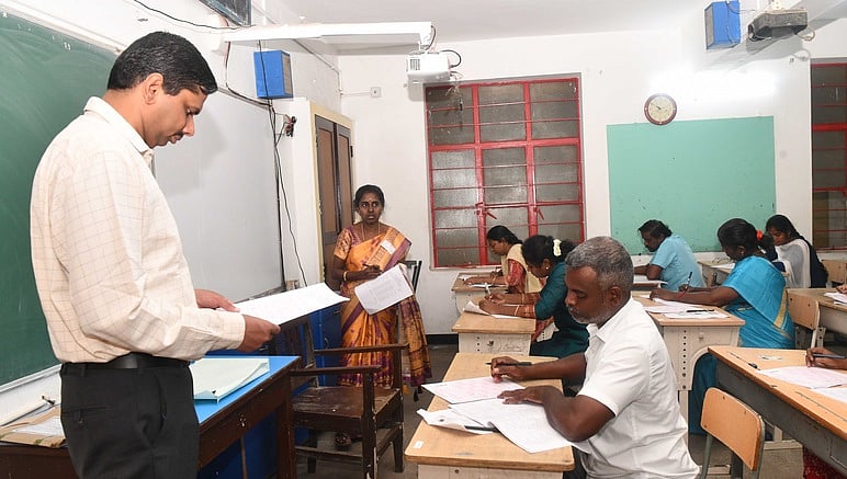 ஆசிரியா் தகுதித் தோ்வு முதல் தாள்: 2,632 தோ்வா்கள் பங்கேற்பு