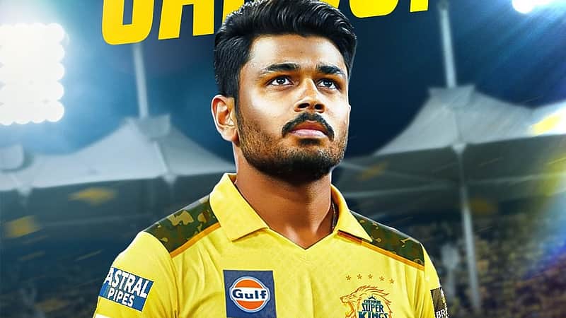 Sanju Samson in CSK Jersey