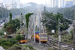 நாளை வேளச்சேரி - பரங்கிமலை பறக்கும் ரயில் சோதனை ஓட்டம்