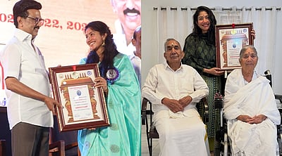 கலைமாமணி புகைப்படங்களைப் பதிவிட்டதில் தாமதம் ஏன்? சாய் பல்லவி விளக்கம்! 