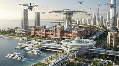 ஏர் டாக்ஸி, வாட்டர் மெட்ரோ, டிராம்... 25 ஆண்டுகளில் தலைகீழாக மாறப் போகும் சென்னை! 