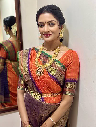 பட்டுப் பாரம்பரியம்... விமலா ராமன்!