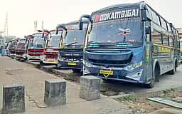 வாக்களிக்கச் செல்வோரிடம்... ஆம்னி பேருந்துகளில் கூடுதல் கட்டணம் வசூலித்தால் நடவடிக்கை!